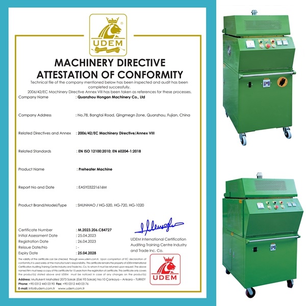 Shunhao automatic preheater machine for melamine molding compound Shunhao automatic preheater machine for melamine molding compound